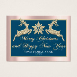 Ferry Christmas Happy New Year Name Photo Frame