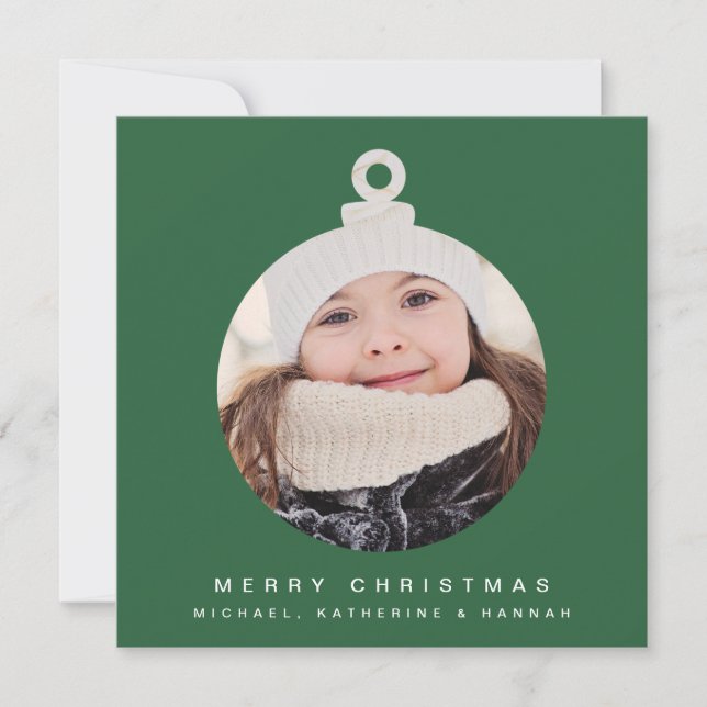 FERRY CHRISTMAS ORNAMENT Añadir tu foto (Anverso)