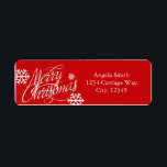 FERRY CHRISTMAS Script Etiquetas de direcciones ro<br><div class="desc">FERRY CHRISTMAS Script Etiquetas de direcciones rojas</div>