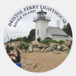 Ferry Lighthouse Rhode Island Pegatinas