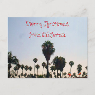 FERRY NAVIDAD DE LA postal CALIFORNIA