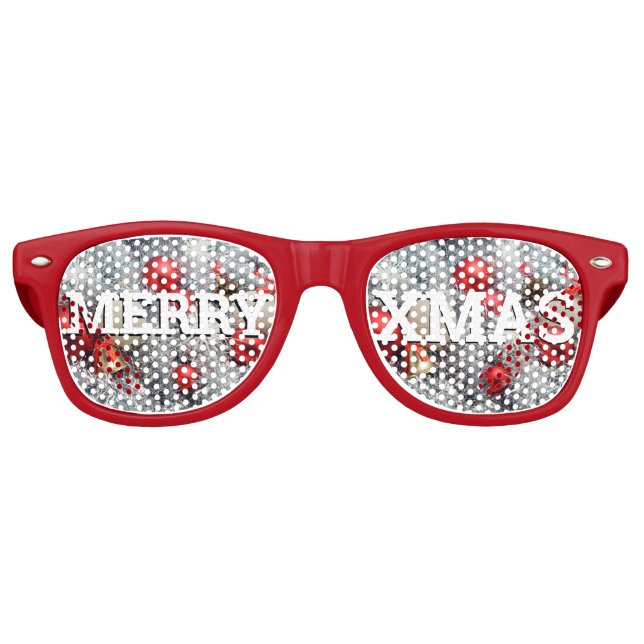 FERRY XMAS Retro Shades / Fiesta Divertido Gafas d (Anverso)