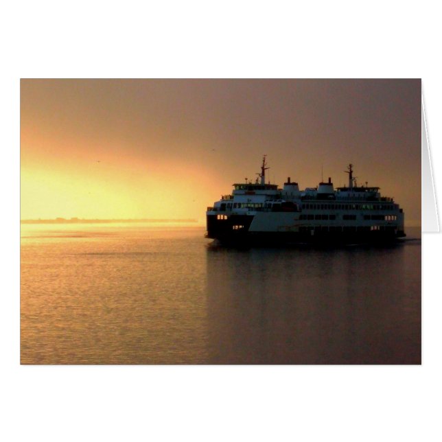 Ferry y niebla (Anverso (Horizontal))