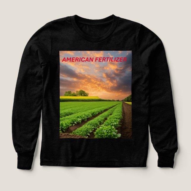 Fertilizer Ad Art Girls Tri-Blend Shirt (Diseño frontal)