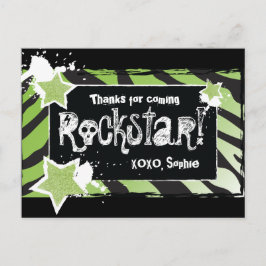 Festa Como una Estrella de Rock - Tarjeta Postal d