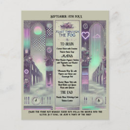 🍽️ "Festín a través de la niebla" menú Boda de We