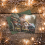 Festín de vacaciones felices de oro foto tarjeta d<br><div class="desc">Dorado feliz vacaciones estrellas foto tarjeta de vacaciones. Con un texto de guión y un diseño de efecto dorado,  el color de fondo se puede cambiar para adaptarse a tu estilo.</div>