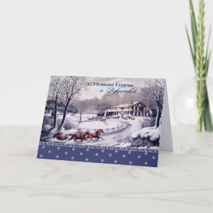Festiva С Н о в ы Г snihtsni. Tarjeta de vacaciones para n