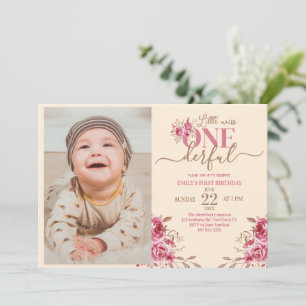 FESTIVA 1.ᵉʳ CUMPLEAÑOS PEQUEÑA TARJETA CONTESTABLE