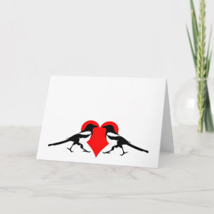 Festiva 2 Para Alegría - Tarjeta de San Valentín en blanco