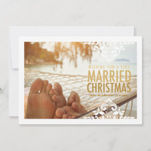 Festiva 311 Navidades muy casados Tarjeta fotográfica de v