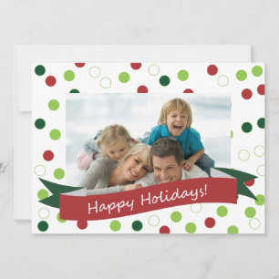 Festiva 5.5 x 7.5 Fotografía de la tarjeta de puntos de Po