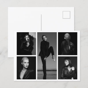 Festiva 5 Postal de saludo editable