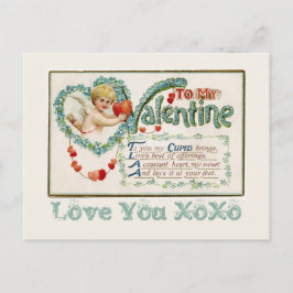 Festiva A mi postal cupido de San Valentín