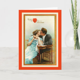 Festiva A mi tarjeta de imagen apasionada del vintage del
