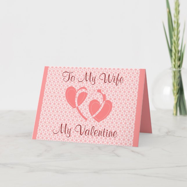 FESTIVA A MI TARJETA DÍA DE SAN VALENTÍN DE ESPOSA (Anverso)