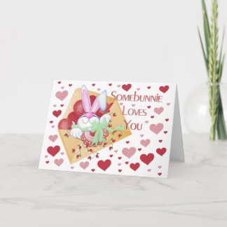 Festiva A Somebunnie Le Encanta La Tarjeta De Saludo De Va