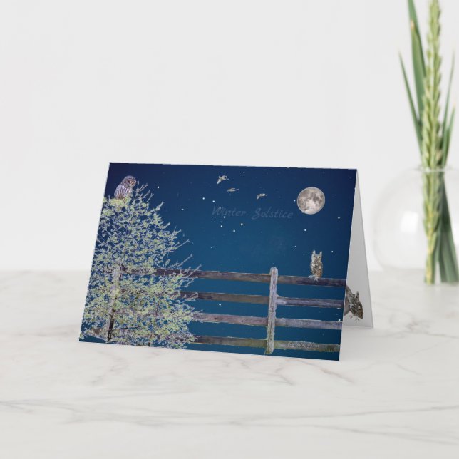 Festiva Abundancia de la Tierra: Tarjeta de Felicitación d (Anverso)