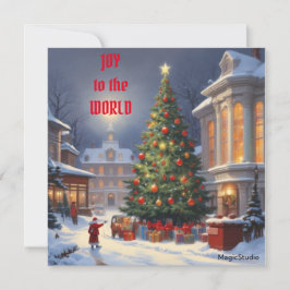 Festiva Alegría descargable de IA para la tarjeta de Navid