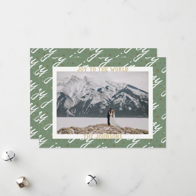 Festiva Alegría por la tarjeta de Navidades del mundo (Anverso/Reverso In Situ)