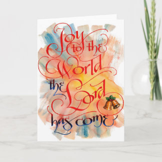 Festiva Alegría por la tarjeta de Navidades del mundo