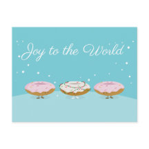 Alegría por los donuts mundiales | Postal