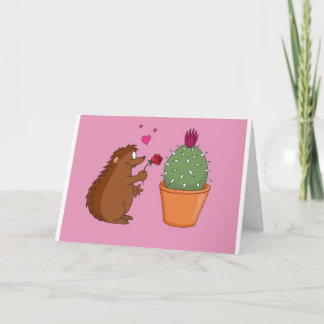 Festiva "Ame en tarjeta de felicitaciones del primer