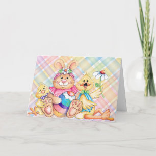 Festiva Amigos de Pascua - Tarjeta de saludo