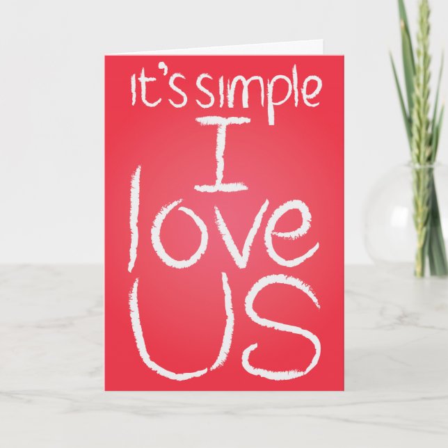 Festiva Amo nos blancos y la tarjeta roja (Anverso)