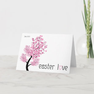 Festiva Amor cristiano de Pascua del ~ de la tarjeta de