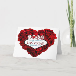 Festiva AMOR de la tarjeta del corazón del el día de San