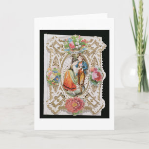 Festiva Amor, inocencia, tarjeta de la tarjeta del día de