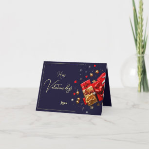 Festiva Amor Moderno Tarjeta del Día de San Valentín