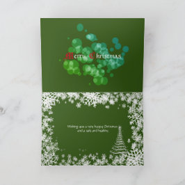 Festiva Amor, Paz, tarjeta de Navidades