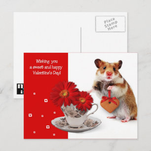 Festiva Amor. Postal El día de San Valentín divertida
