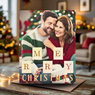 Festiva ¡Añade tu propia tarjeta de Navidades de imágenes!