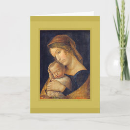 FESTIVA ANDREA MANTEGNA MADONNA Y TARJETA DE VACACIONES IN