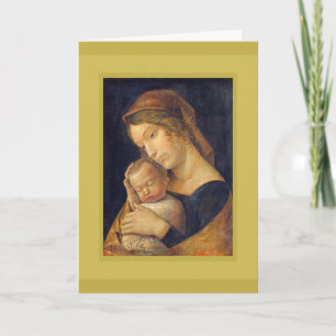FESTIVA ANDREA MANTEGNA MADONNA Y TARJETA DE VACACIONES IN