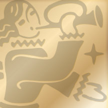 Ángel con Navidades de trompeta doblado tarjeta de