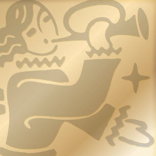 Festiva Ángel con Navidades de trompeta doblado tarjeta de