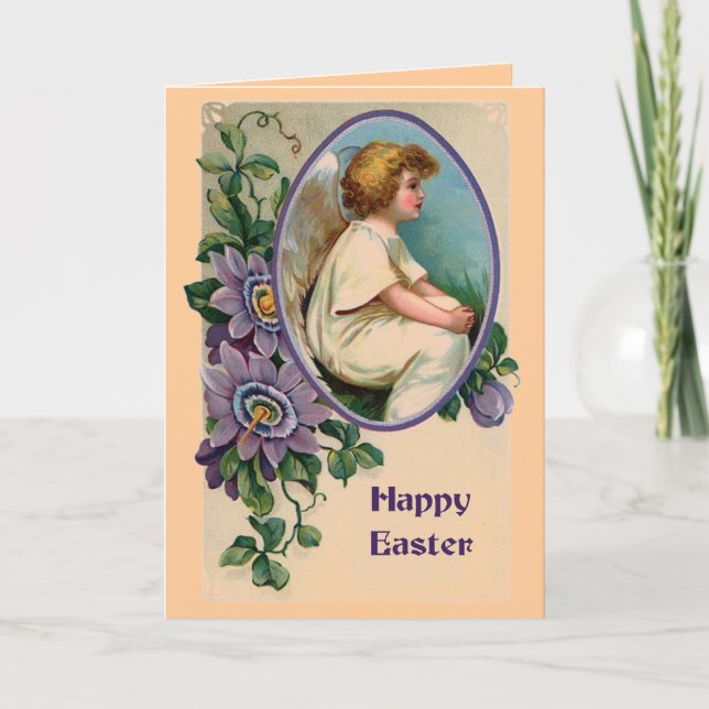 Festiva Ángel de Pascua - Tarjeta (Anverso)
