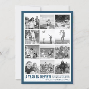 Festiva Año 2017 en revisión de tarjeta de vacaciones de 1