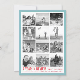Festiva Año 2017 en revisión de tarjeta de vacaciones de 1