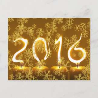 Festiva Año Nuevo 2016 - postal original