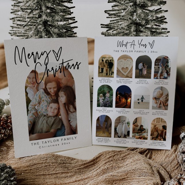 Festiva Años Modernos En La Tarjeta De Navidades De Fotogr (Subido por el creador)