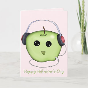 Festiva Apple de mi tarjeta del día de San Valentín de la