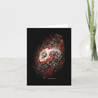 Festiva Árbol de la tarjeta de Rhea Pysanka de la vida