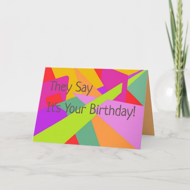 Festiva Arte original de Digitaces en tarjeta de (Anverso)