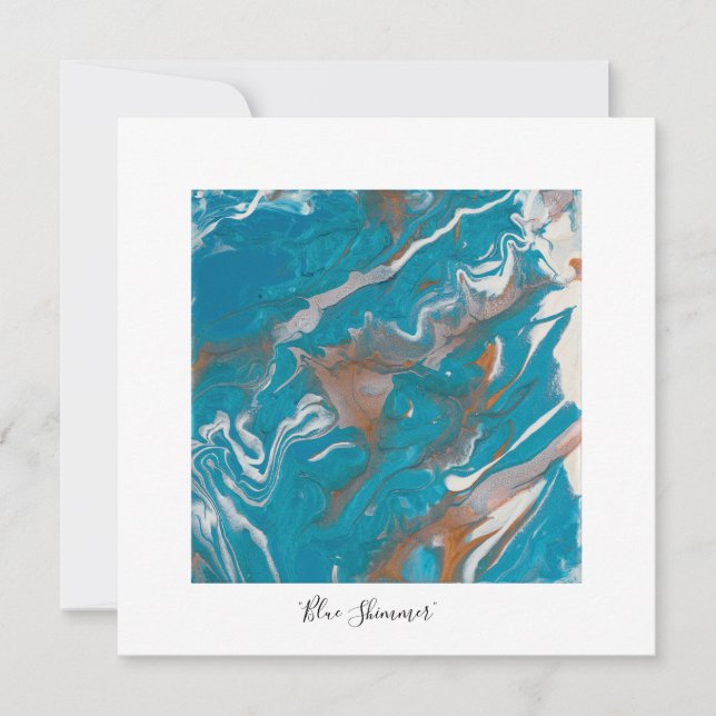 Festiva Arte por tarjeta de Heather Square (Anverso)