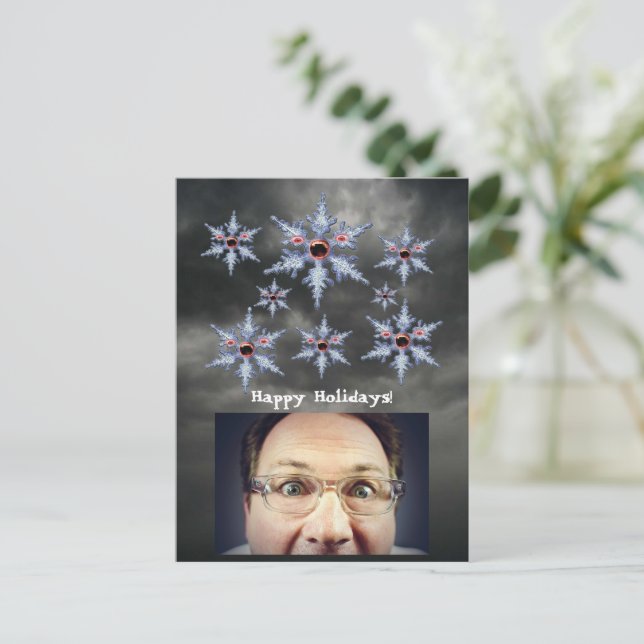 Festiva Ataque de la postal de los días de fiesta de los (Anverso de pie)